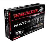 Winchester Match 308Win 168gr Sierra BTHP 20pk