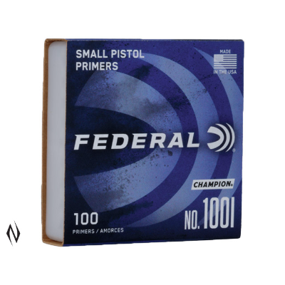 Federal Primer Small Pistol 100pk