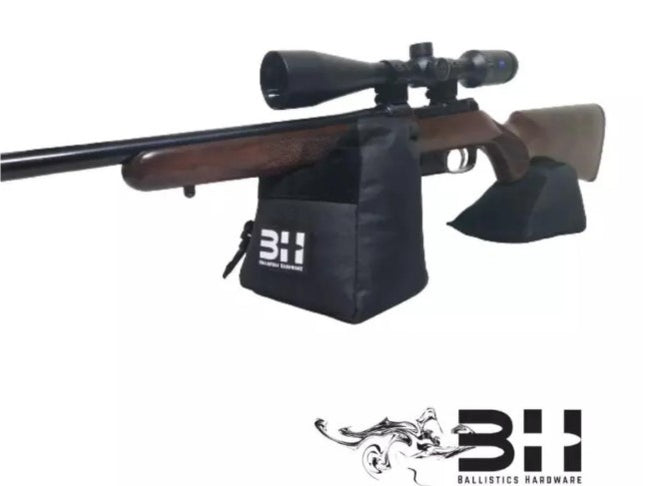BALLISTICS HARDWARE SANDBAG FRONT AND REAR SHOOTING REST COMBO FILLED
