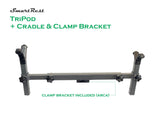 Scree Runner HO-TPC40 Carbon Fibre Tripod - Max H 1660mm Min H 192mm Load Weight 40kg Total Weight 2.5kg RRP $599.99 -includes 1 x SmartRest Cradle SRTC