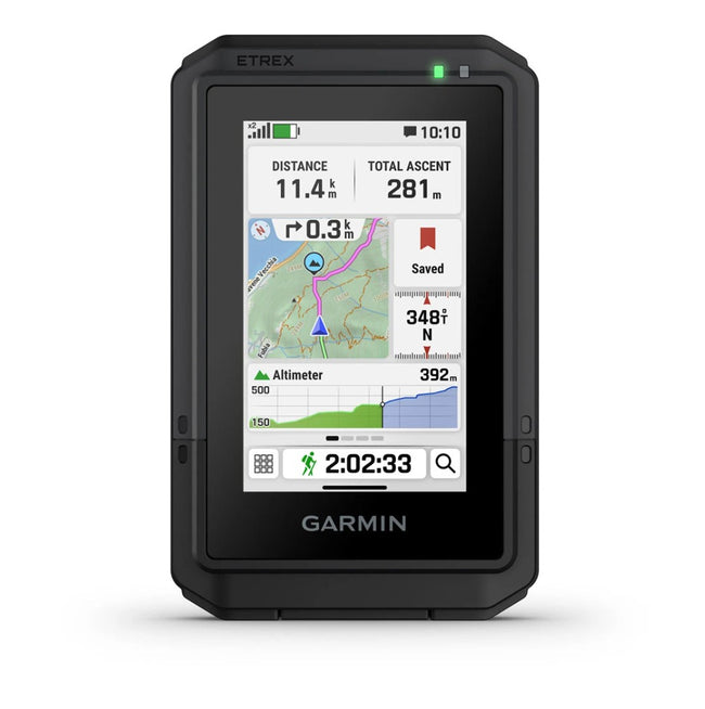 Garmin eTrex Touch GPS Handheld with touchscreen and preloaded maps