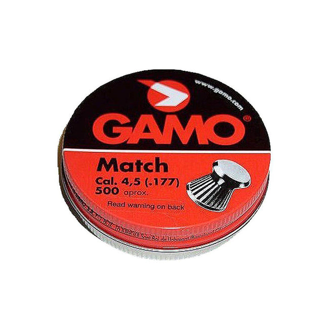 Gamo Match .177 (flat) 500 Pack Air Ammunition