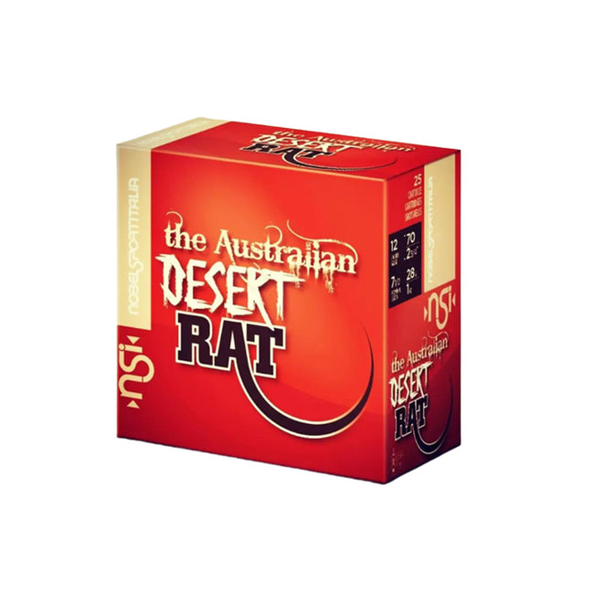 NSI Desert Rat 12 Gauge 28gr 1250fps 7.5 Shotgun Ammunition