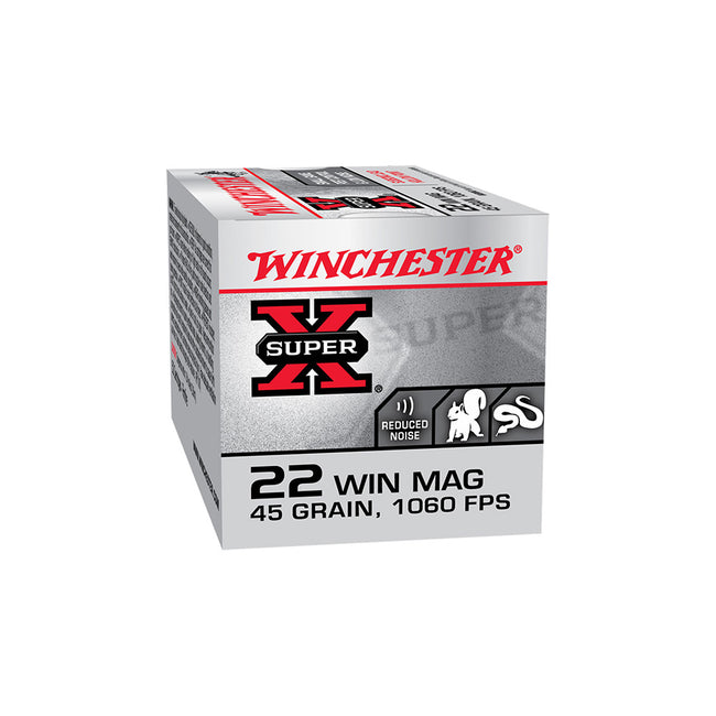 Winchester Super X 22 WMR 45gr JHP 50 Pack Ammunition