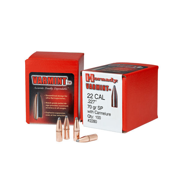 Hornady 30 Cal .308 110gr SP 100pk