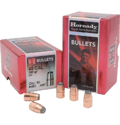 Hornady 45 Cal .458 300gr HP 50pk