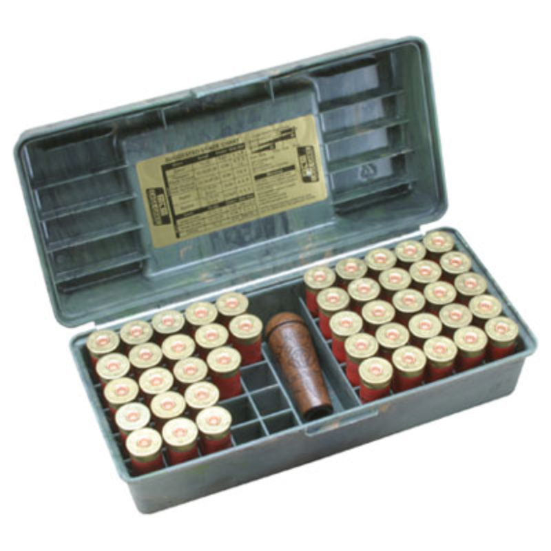 MTM 50 RD SHOTSHELL CASE 12GA CAMO