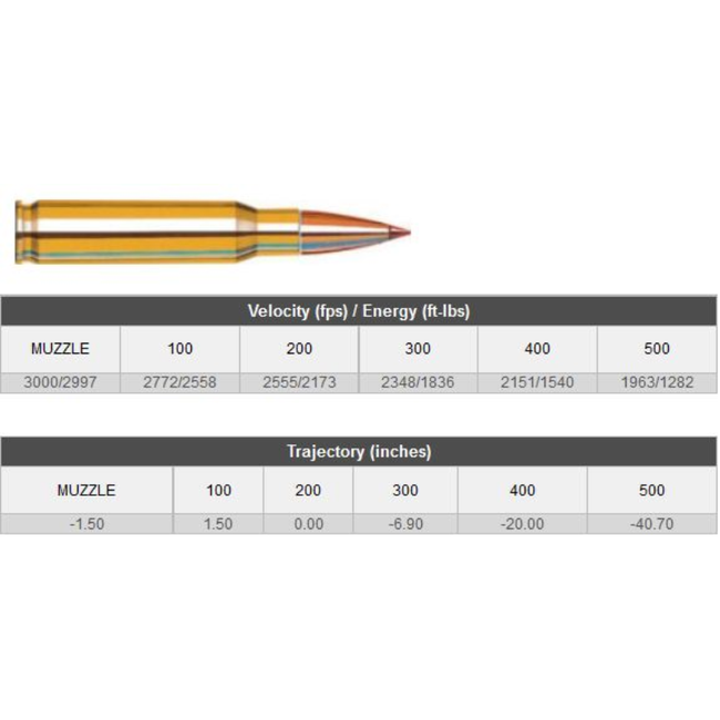 Hornady Ammo 308 Win 150gr SST SPF 20pk