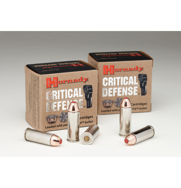 Hornady 45 Colt 185 grain FTX Critical Defense Ammo 20pk