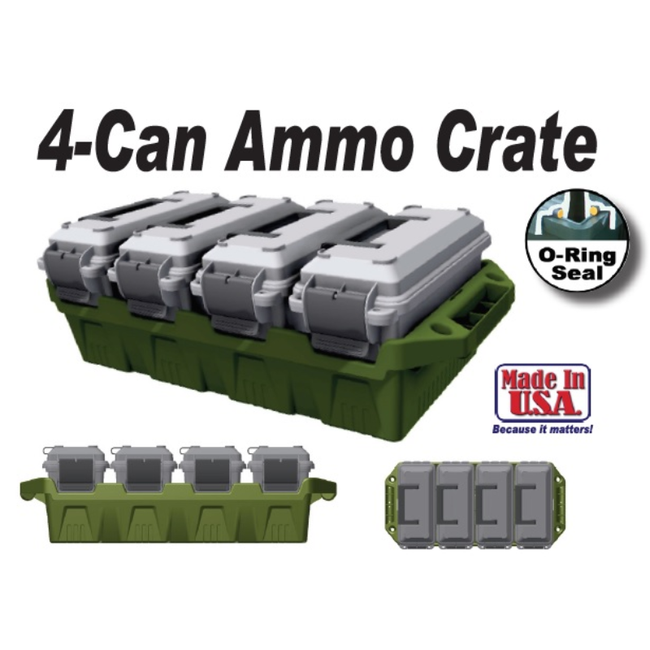 MTM 4 Can Ammo Crate