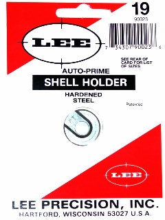Lee 19 Auto Prime Shellholder 38 Super, 9mm Luger, 38 ACP, 40 S&W