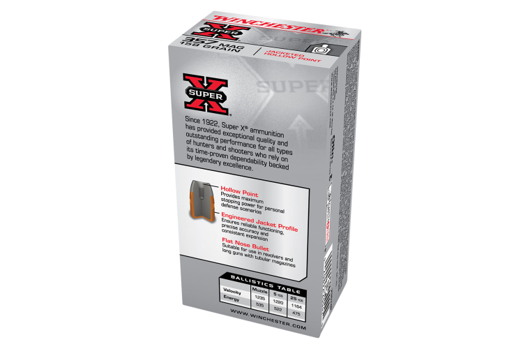 Winchester Super X 357Mag 158gr JHP