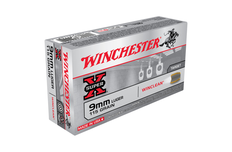 Winchester WinClean 9mm 115GR 50pk