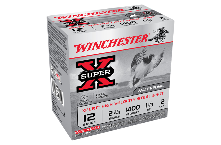 Winchester Xpert High Velocity STEEL Shot Waterfowl - 12G 2 2-3/4Inch - Slab price $269.95
