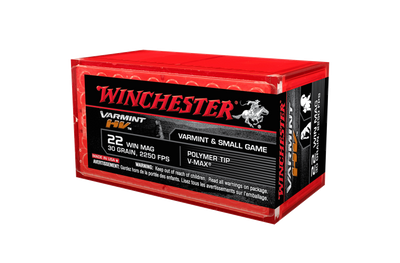 Winchester Varmint HV 22WMR 30gr VMax - 50Pk