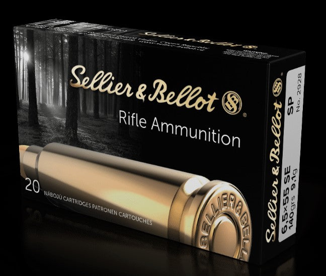 Sellier and Bellot 6.5x55SE 140gr SP 20pk