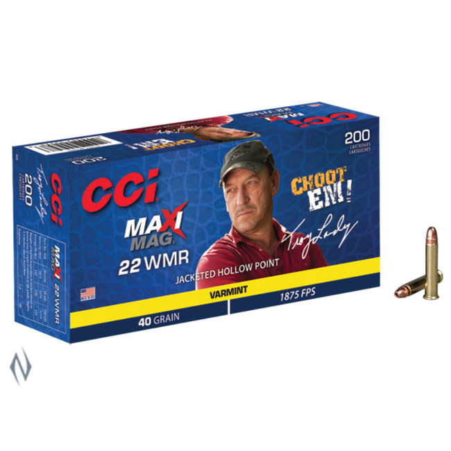 CCI 22 Wmr Maxi Mag 40gr HP Swamp People 200pk