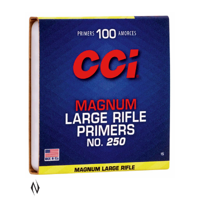 CCI Primer 250 Large Rifle Magnum 100pk
