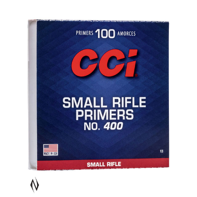 CCI PRIMER 400 SMALL RIFLE • Pack 100