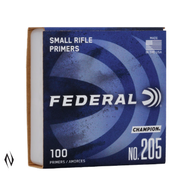 FEDERAL PRIMER 205 SMALL RIFLE • Pack 100
