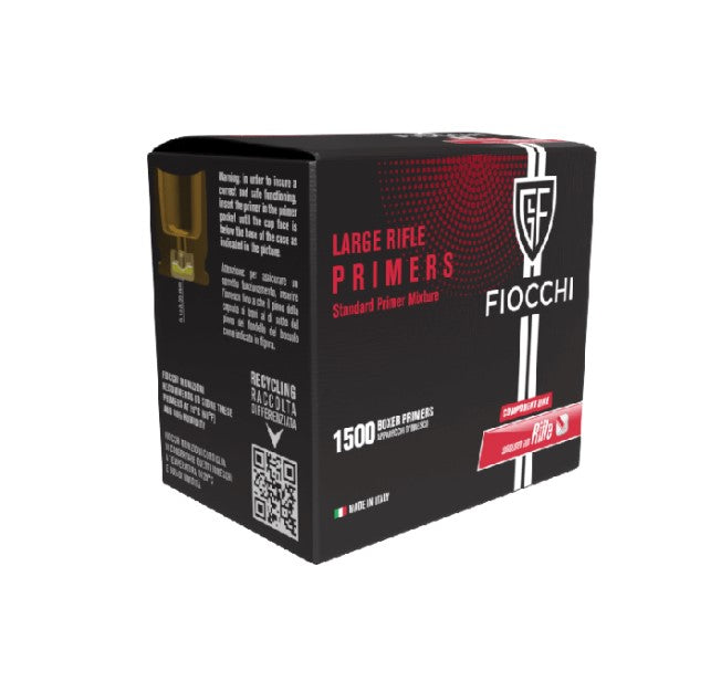 FIOCCHI LARGE RIFLE PRIMER 150PK