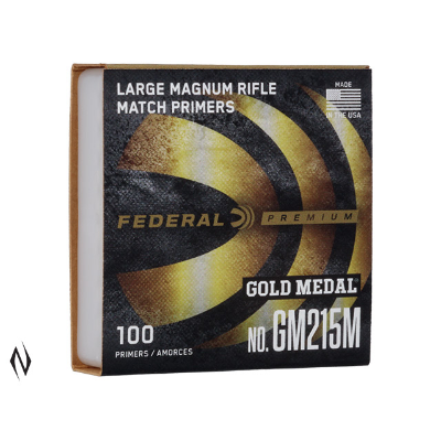 Federal Primer GM215M Gold Medal Large Rifle Magnum 100pk