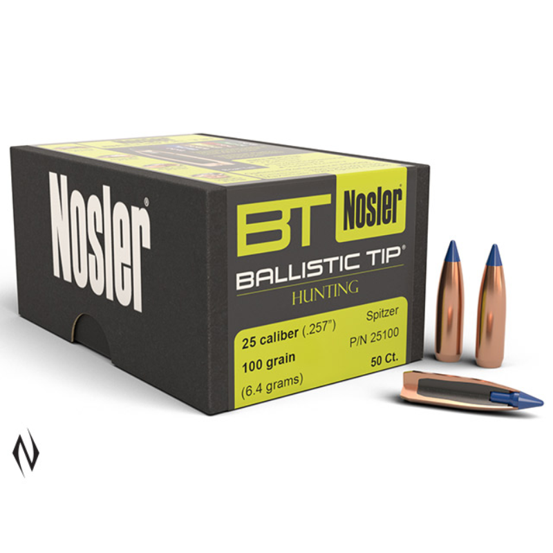 Nosler Ballistic Tip 257 100gr 50pk