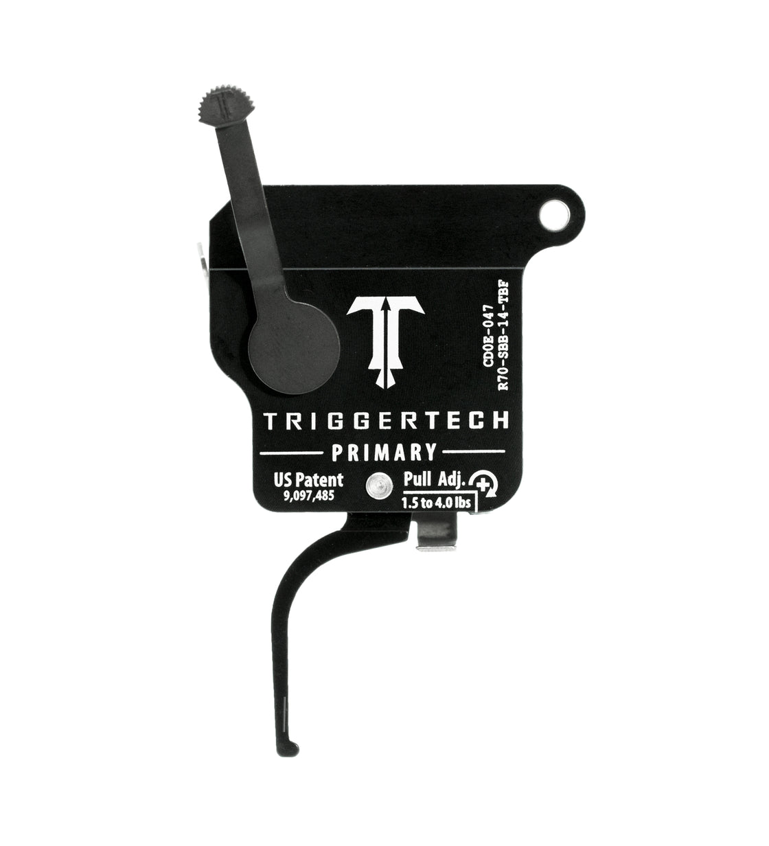 TRIGGERTECH PRIMARY FLAT BLK TOP SAFTEY REM 700 S/ STAGE