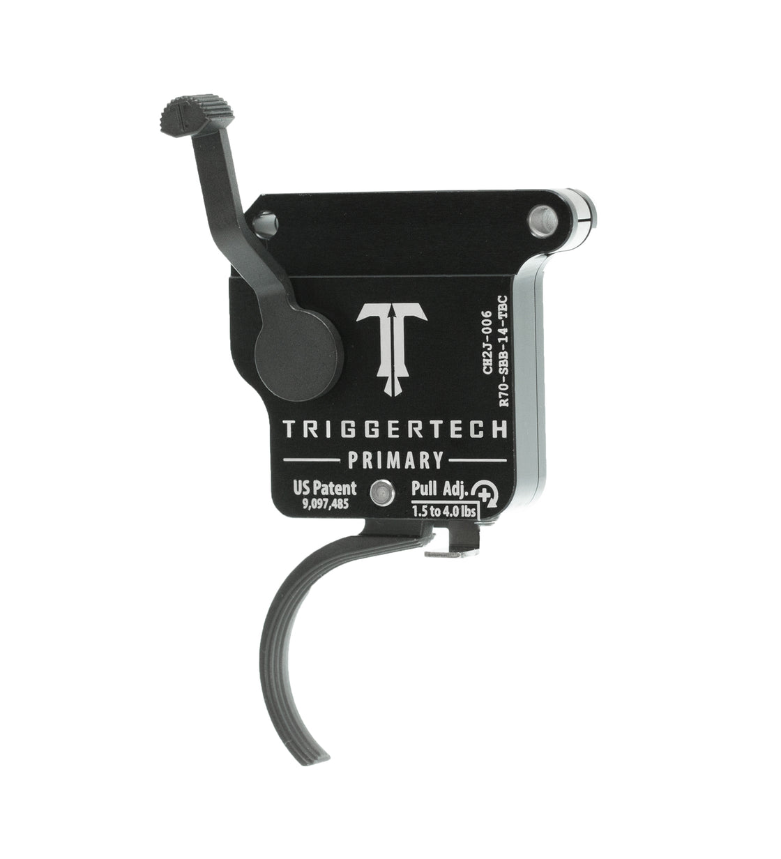 TRIGGERTECH PRIMARY CURVED BLK TOP SAFTEY REM 700 S/ STAGE