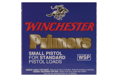 WINCHESTER SMALL REGULAR PISTOL PRIMER #1-1/2-108 -  100pk