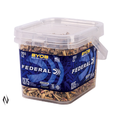 FEDERAL 22LR 36GR HP HV 1375 RND BUCKET