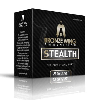 Bronzewing Stealth 12 Gauge 28gr 1225fps 7.5 Slab Price $149.95
