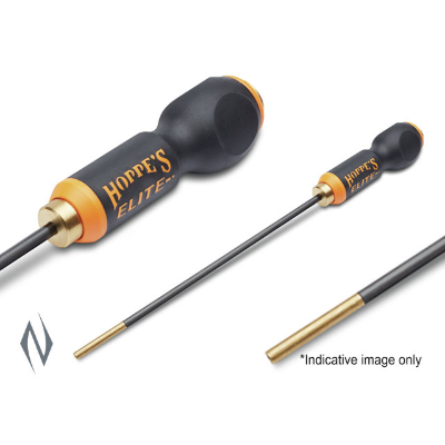 HOPPES ELITE CLEANING ROD 1 PIECE CARBON FIBRE .22 PISTOL 8inch