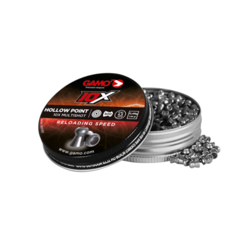 GAMO PELLETS HOLLOW POINT .177 500PK