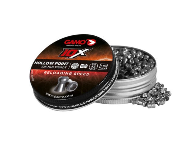Gamo Pellets 10X Hollow Point .22 (250/tin) 6322547