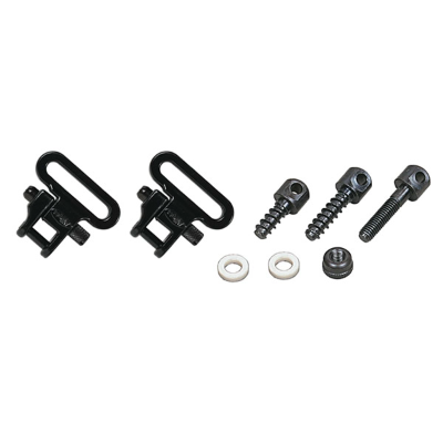 ALLEN SWIVEL SLING SET F/BOLT ACTN RIFLES BLACK