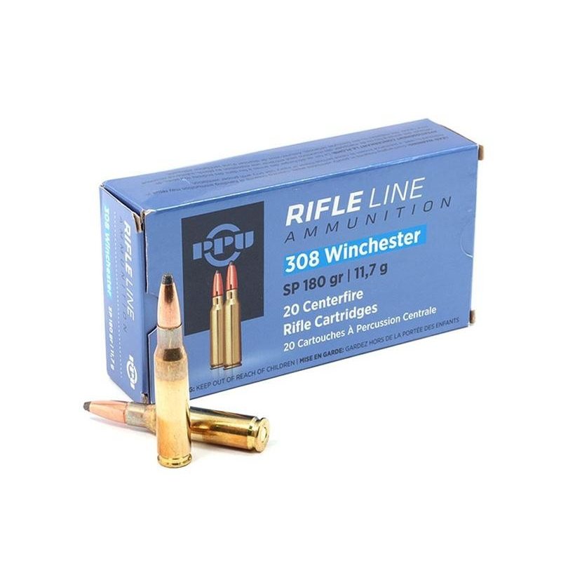 PPU 308 WIN 180GR SP 20PK