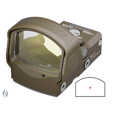 LEUPOLD DELTAPOINT PRO REFLEX SIGHT 2.5 MOA RED DOT FDE