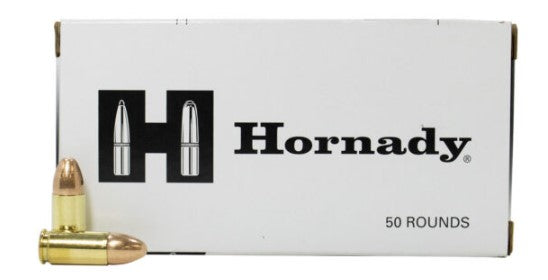 Hornady Ammo 9mm 115gr FMJ 50pk