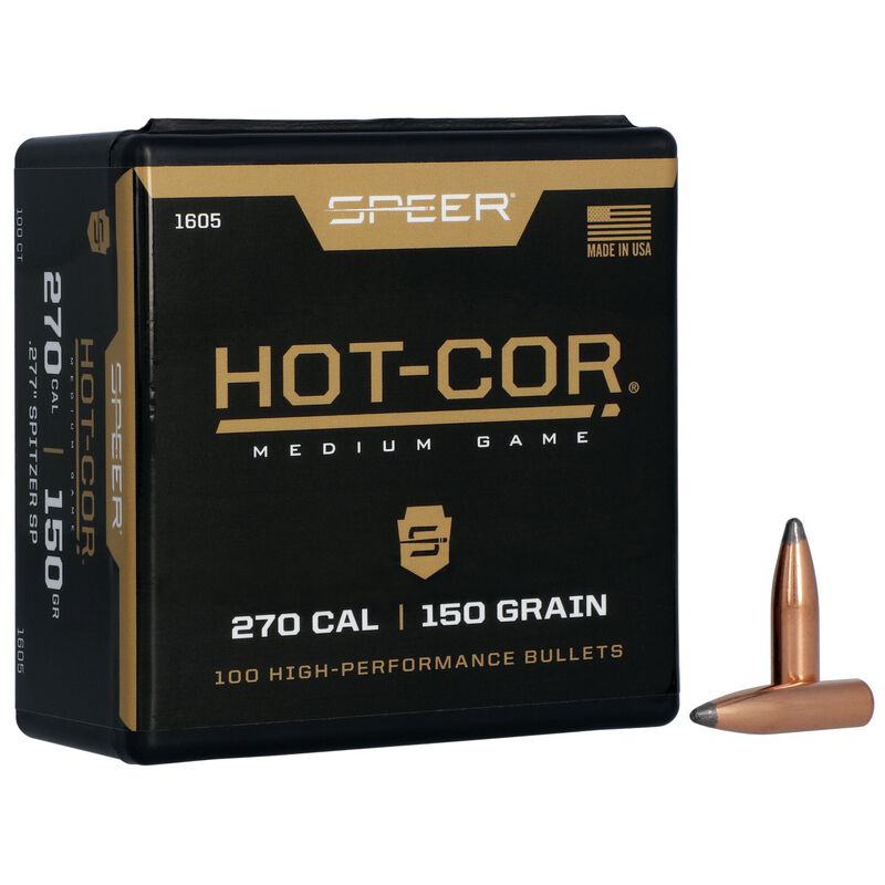 SPEER 270 150GR SPITZER SP 100PK