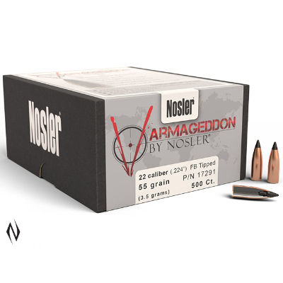 NOSLER 224 55GR TIP VARMAGEDDON 500PK