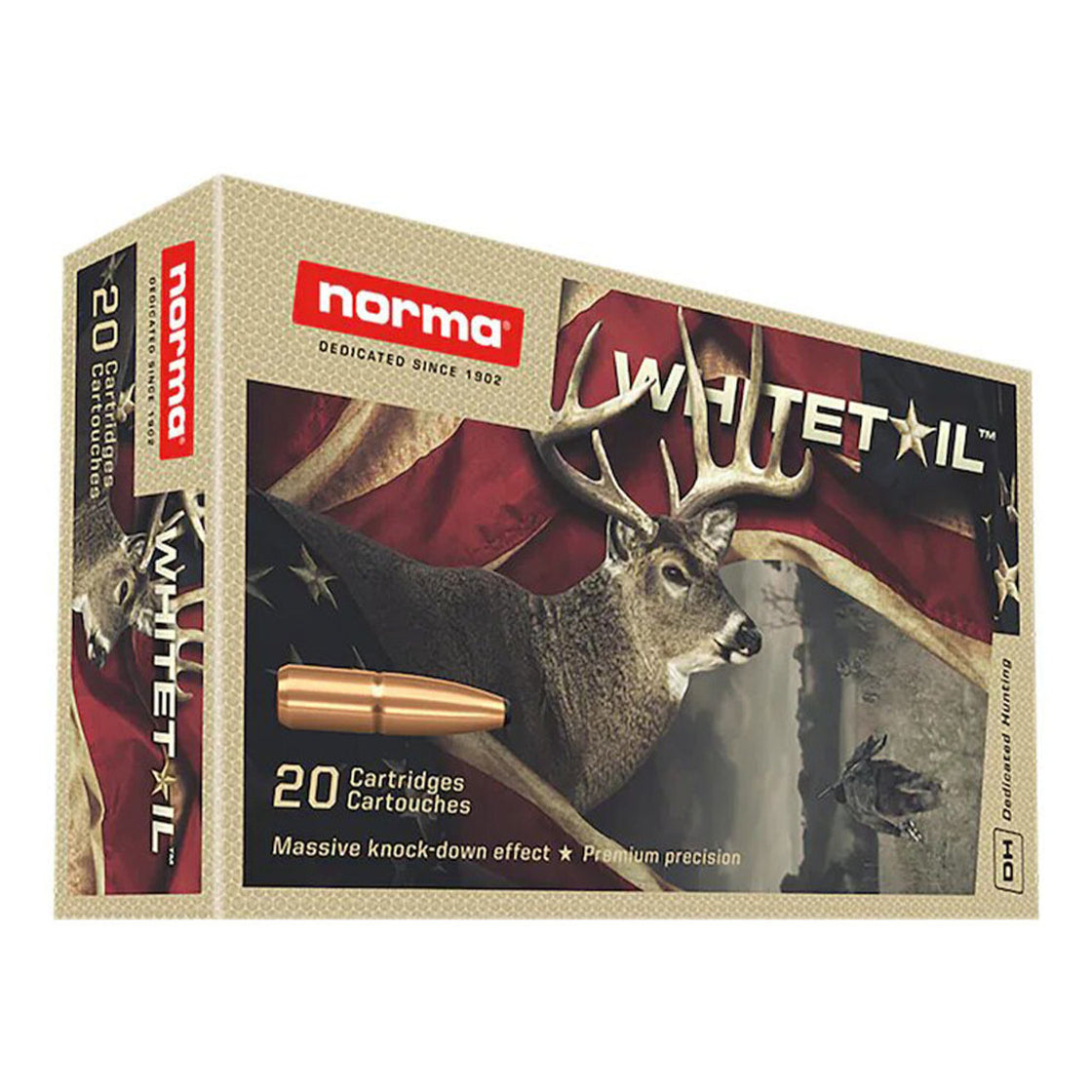 NORMA 30-06 SPRG 150gr Whitetail SP 20 pack