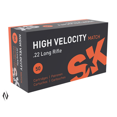 SK 22LR 40GR HIGH VELOCITY MATCH 1263FPS 50PK