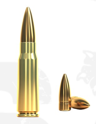 Sellior and Bellot 7.62x39 124gr FMJ 50pk