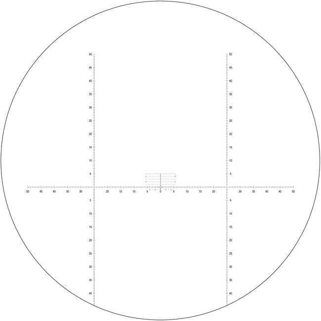 NIGHTFORCE SCOPE CFS 6-36X50F1 MIL-XTs