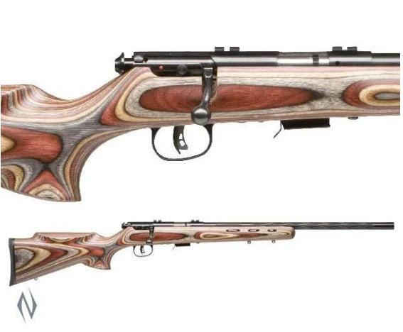 SAVAGE MKII 22LR BLUED JACARANDA 5 SHOT