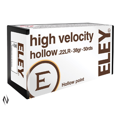 ELEY 22LR HIGH VELOCITY HP 1250FPS 50PK