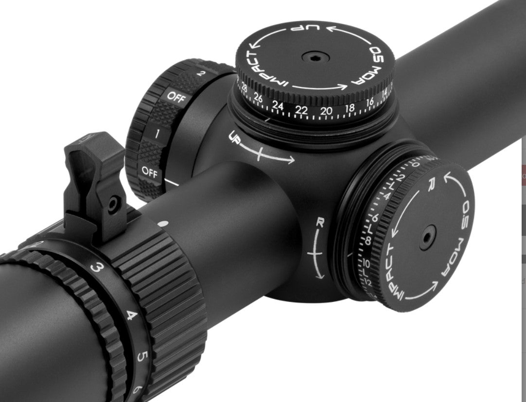 ZEROTECH VENGEANCE 1-6X24 SFP RAR MOA *RRP $549