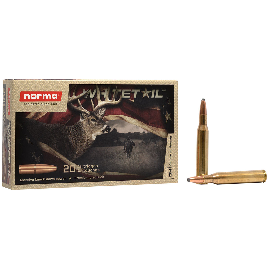 NORMA 300 Win Mag 150gr Whitetail SP 20 Pack