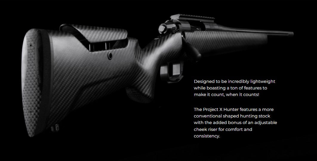 HARDY Project X Hunter, Short Action Right Hand,308Win,Hybrid Paint (HR)(PXH)(S)(R)(308WIN)(H)